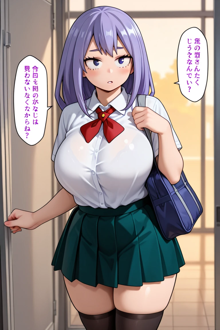 kantaitama, tama, cat ears, cat tail, hair between eyes, purple hair, short hair, (red eyes:1.5), huge breasts, enormous breasts,
BREAK , serafuku, sailor collar, green sailor collar, cardigan, black cardigan, long sleeves, skirt, green skirt, pleated skirt, pantyhose, black pantyhose,
BREAK looking at viewer, (blush:1.5), on bed,
BREAK indoors, bedroom,
BREAK (masterpiece:1.2), best quality, high resolution, unity 8k wallpaper, (illustration:0.8), (beautiful detailed eyes:1.6), extremely detailed face, perfect lighting, extremely detailed CG, (perfect hands, perfect anatomy),