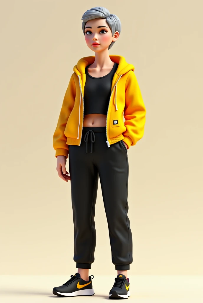 Hypeirealistic 3D Cartoon style character