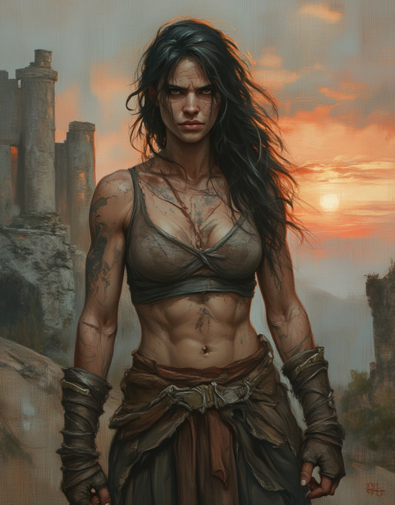 Asgard，valkyrie，Senhora Cavaleiro，Anatomia correta，epic fantasy digital art，tmasterpiece，8k，high-definition resolution，desenho detalhado，Qulidade Superior，, Epic composition,