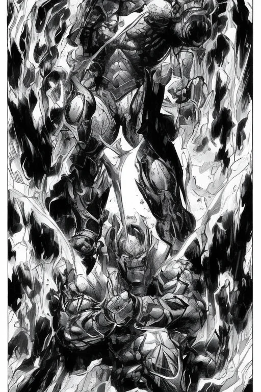 Comic storyboard:1.8, comic strip_layout,'young woman transforming into a fully armed female warrior, holding a long sword, fighting against monsters'， ??????? correct，metall armour，Sci-fi, fantasy, Horror, Skulls on the ground, Blood, Tornado, empire, Tangled roots,contortion,mangled,Ethereal, (isolation:1.1), (glaze:1.1), (reflective light:1.2), glass, polygon, Ultra detailed, Intricate, oil on the canvas, Dry brush, (surrealism:1.1), (Disturbing:1.1), Enhanced detail., 32K ，hyper HD