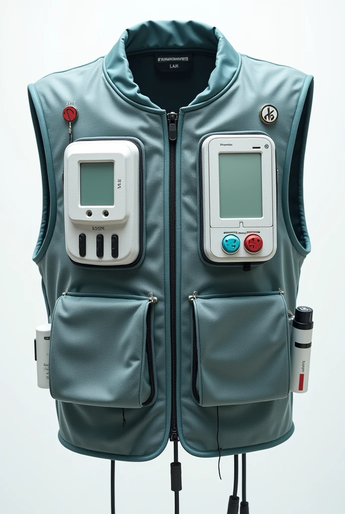 Simple Medical VEst with electrodes