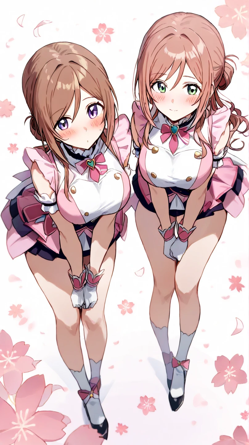 blushed、(Female 1、Erotic、bunnysuit、sit with curled under、pigeon-toed)、short-hair、full body Esbian、feminine breasts、ligh brown hair、(masutepiece, Best Quality)、 Shiny skin、(1girll: nase, Naughty blush, Sweat flows)