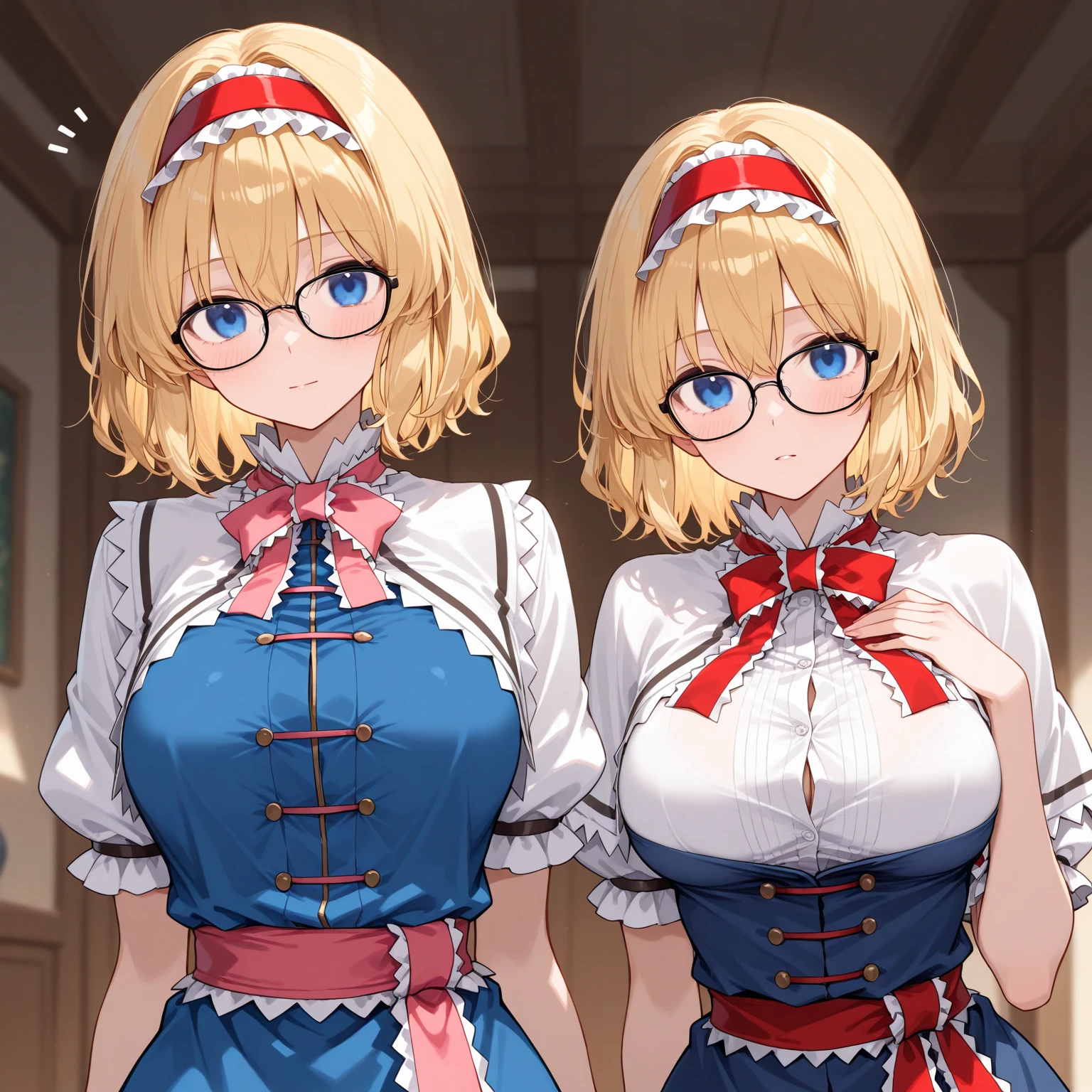 Best quality, masterpiece, girl  with boy, (One:1.1), ray tracing, ultra detailed,detailed face, 8K wallpaper, (wide :1.1), ZenithGreyratNDV and RudeusGreyrat, girl hugs kisses boy on lips, Blonde Hair Girl, Blue eyes, , medium hair, ponytail, bang, Pubic hair, tape, collaRed shirt,  mature woman, open, Red shirt, brown skirt, a corset, smile, boy holding  legs by the , inserts the  into the girl's perineum.