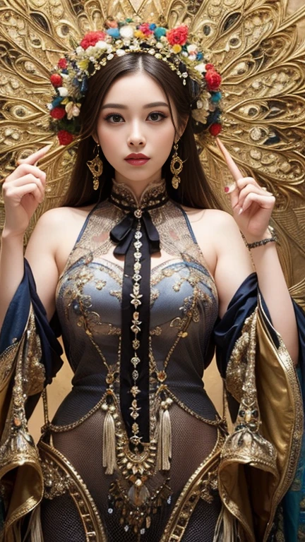 Bank Girl、、Incredibly beautiful proportions、Big Breasts、Unstoppable orgasms、Captivating beauty、Western style、9 head and body,(Highest quality, masterpiece:1.4), (realism:1.2), (Realistic:1.2), (Absurd:1.2), (Realistic:1.3),Elaborately decorated costumes、 One person'S,Realistic Skin,One personで,( Very big eyes,Beautiful attention to detail, Symmetrical eyes), Outdoor,Ezvian Everywhere、the body is slim、the body is slim、