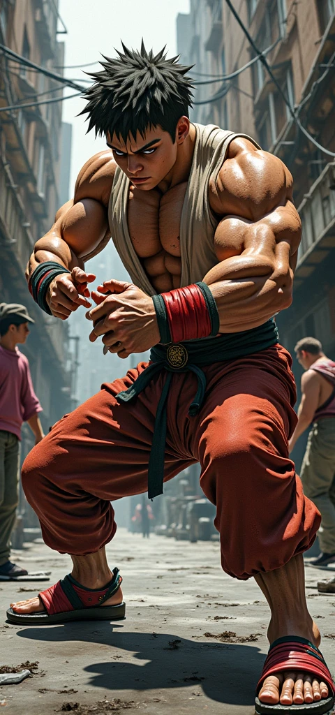 makes clarence sumo kick forward