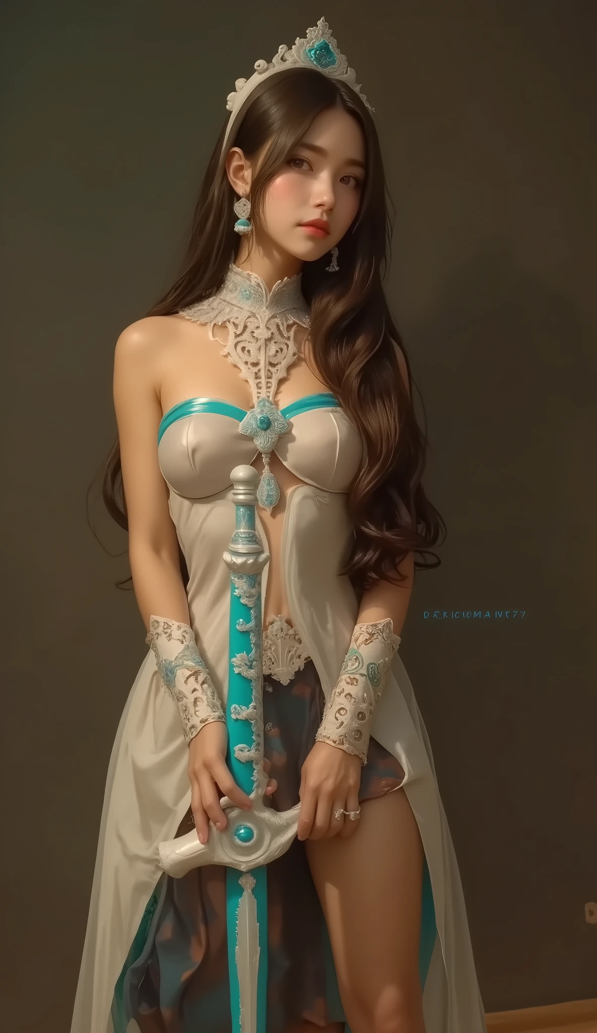 European princess((The beauty straddles the iron rod)),Tiptoeing,((Wearing tattered transparent clothes,Wearing tattered transparent clothes of fallen nobles)),(with no underpants,no brassiere)),moan in pain,Painful expressions,Wet crotch,Wet thighs,Wet thighs,(((nipple tips protruding,areola is protruding,The shape of is clearly visible)), White gorgeous dress (tied perfectly by chain), Restraint, Slaves, Collar, defiance, (((Tears flow, Crying in pain)), perspired, ((A wide prison with sunshine)), Surreal material for the princess crown,shattered wall,((Torn costume))),soggy,The cloudy,(锁链)),((big emphasized by chains)),((The chain digs into the crotch)),Ultra-clear 8K,Pure white pointed toe heels,((hands tied behind her back,Invisible hand)),(with no underpants,no brassiere),Broken costumes,White combat gloves,Combat shoulder armor,junkyard, jewelery,long whitr hair,Torn Cape,Torn pantyhose,long leges,((iron pipe in the crotch)),Metal shackles and shackles,((Chains hanging from heaven)),The wet crotch is clearly visible,Under your feet are high heels made by Swarovski