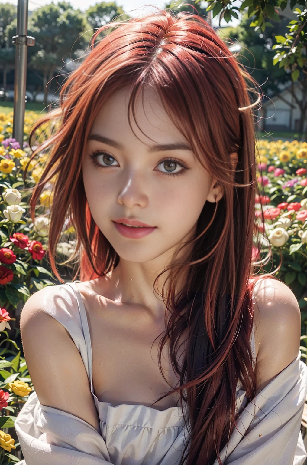 “（（（Charming woman in surreal dream landscape））），Vibrant pink forest，Ethereal atmosphere，Digital artwork，ultra-realistic realism，Frozen landscape，8K分辨率，tmasterpiece，closeup cleavage，