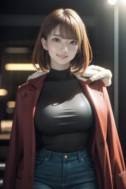Nsfw,(High resolution:1.3), (16k, Photorealistic, Raw photo, Best image quality,multiple view: 1.4), Japanese, Beautiful Face, (A vivid face), Beautiful Hairstyles, Realistic eyes, Beautifully detailed eyes, (Realistic Skin), Beautiful skins, attractive, 超A high resolution, Surreal, High detail, Golden Ratio, Highly detailed cute girl,(20-year-old)、Detailed Background、(Many passers-by:2.0、Detailed face、Well-formed face), ((boob flash)), (brown haire,very short hair,Bob Cut,gigantic breast, cleavage,thick nipples,erection of nipple,large areolas ,black collar,slip nipple,slip pussy,cum:1.4),smile,nipples,navel,(sringshot swimsuit,coat,slip nipple:1.5),(ears ring),(in the restaurant)