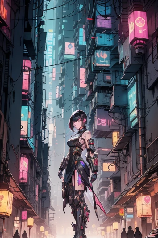 anime girl aesthetic cyberpunk