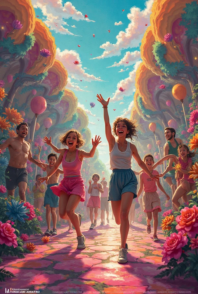 cyberpunk woman, dystopian apocalyptic cityscape, A magnificent scene where feet of all shapes and sizes dance freely across lush, verdant meadows. Sunlight sparkles on wiggling toes as people leap and twirl, liberated from the tyranny of socks. A rainbow arches overhead, casting a spectrum of colors on the joyous, sockless celebration. The air is filled with laughter and the soft rustle of grass underfoot, creating a symphony of freedom and happiness.