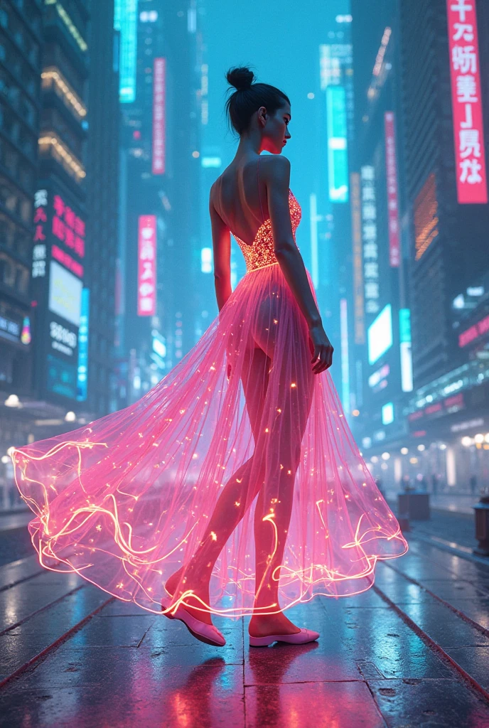 Cyberpunk retrofuturistic biofashion clothing mixing Amazonian indigenous tribal traits and Belenense aristocracy style of the Belle Époque of Pará. Delicate tulle fabric