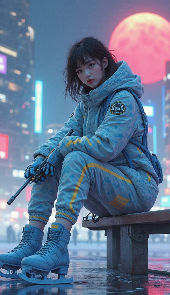 (masterpiece:1.3), (best quality:1.3), (hires, high resolution:1.3), 8k, ultra_detailed, extremely_clear, photograph, beautiful, sharp focus, hdr, BREAK
1boy, night city, rain coat, (holding a cat:1.2), backpack, blonde hair, 80's style, (white sneakers, adidas superstar:1.3), (crouching, looking at viewer), BREAK
japanese architecture, japanese style, japanese markets, lanterns, trees, flowers, bushes, (night time, rain, wet ground, reflections), BREAK
(medium close-up shot, ground level shot), (low key lighting, dimly lit, spot lit), (tilt shift, bokeh, shallow focus),