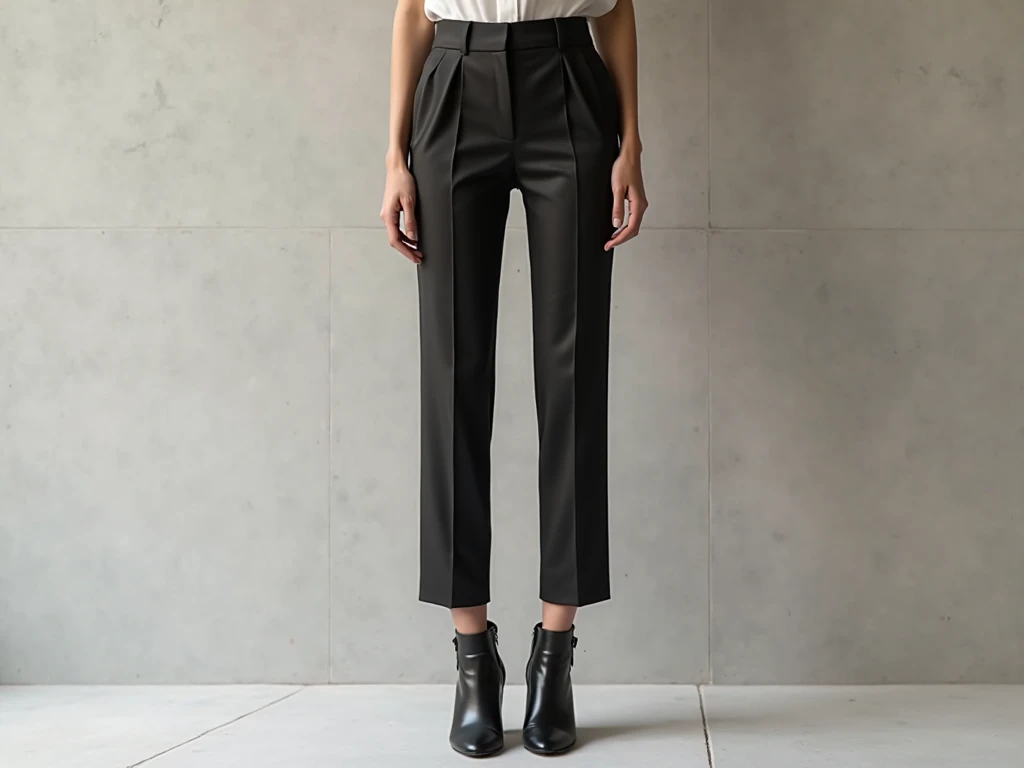 Cotton and linen wide-leg pants live,Refreshing and breathable,Loose and natural,black in color,Suitable for height 165