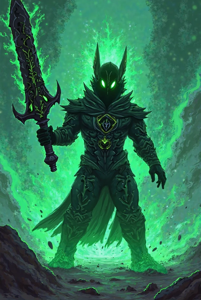 (extremely detailed 8k wallpaper), a medium shot photo of  Grim dressed as a scary masked white and green furry-supervillain in a white and green spiked armour made of fur glowing armour with spikes from marvel, theme, intricate, high detail, dramatic, furry monster and destroyed buildings in the background