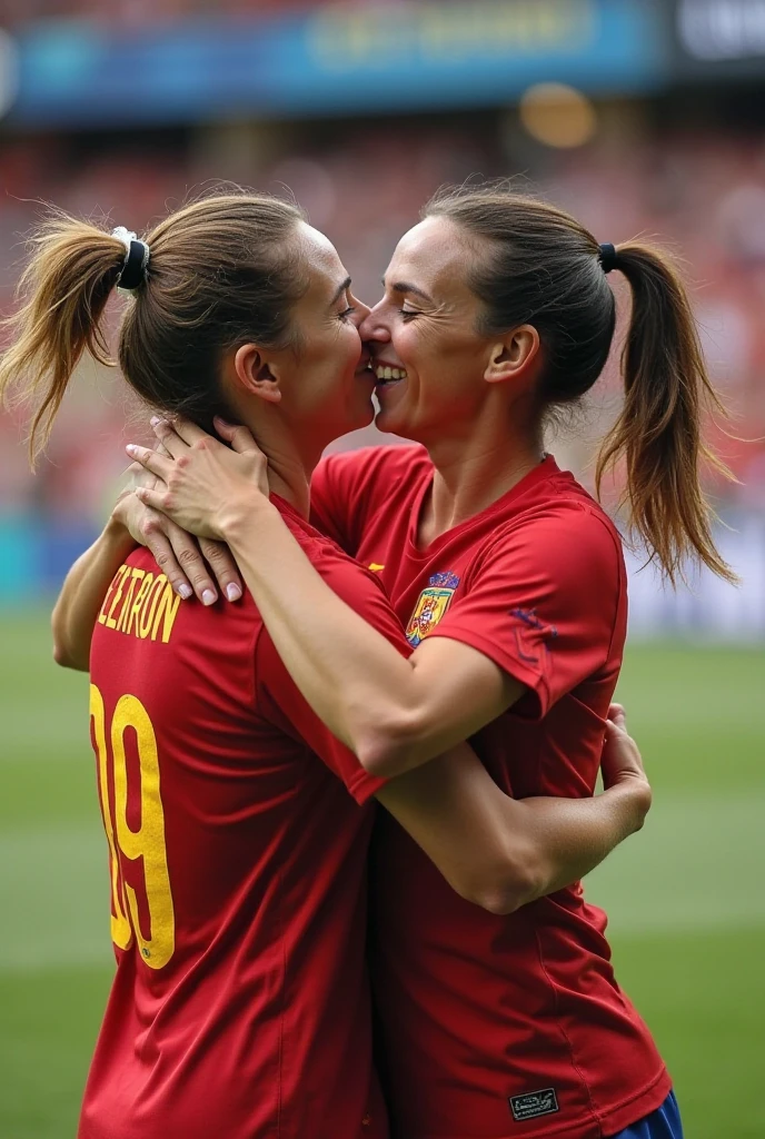 Soccer girl having sex