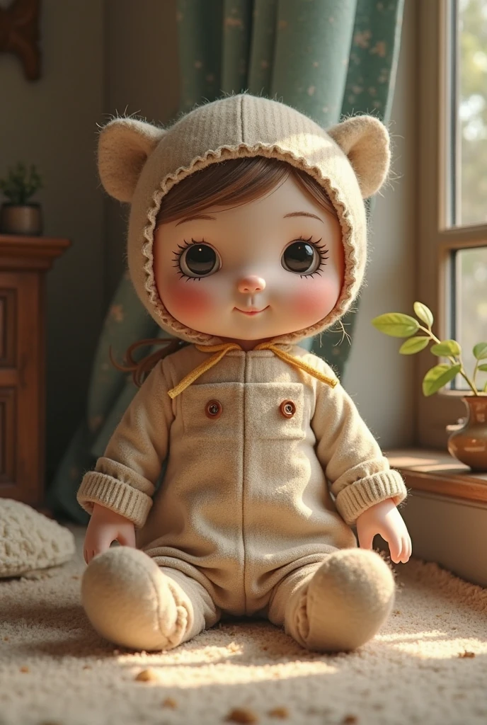 Cute baby costume chibi animal anime hood
