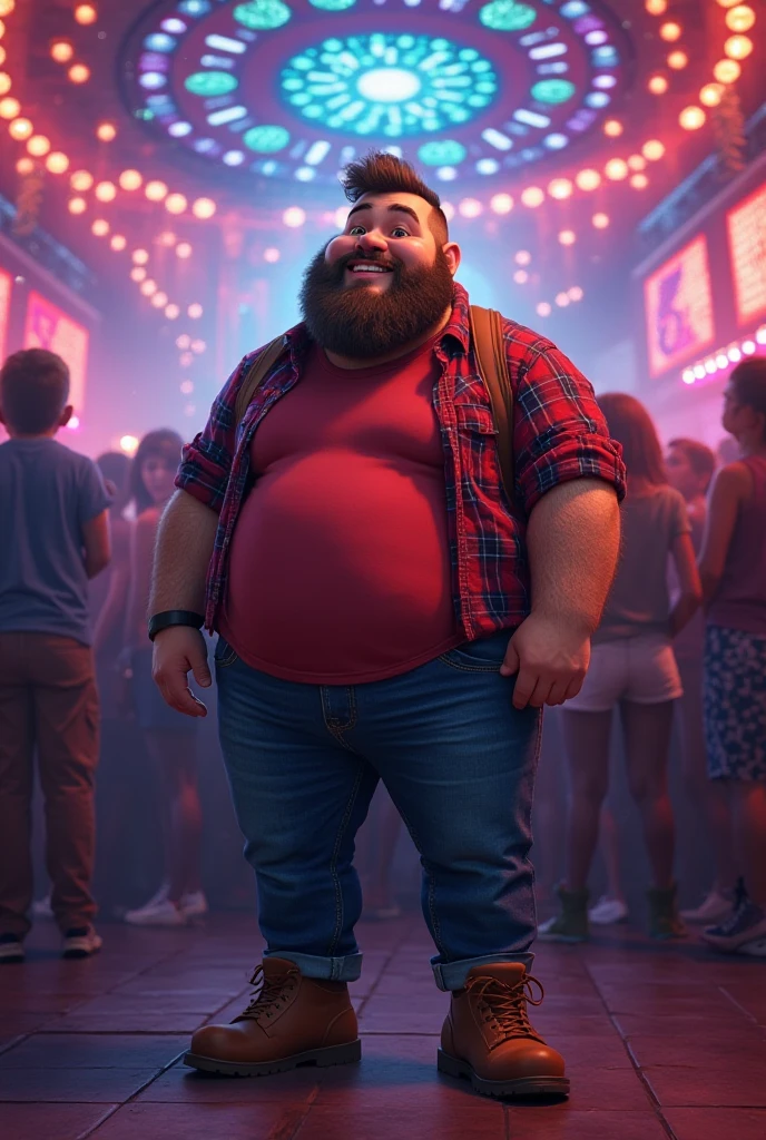 A handsome chubby man who temp everybody with his high carisma