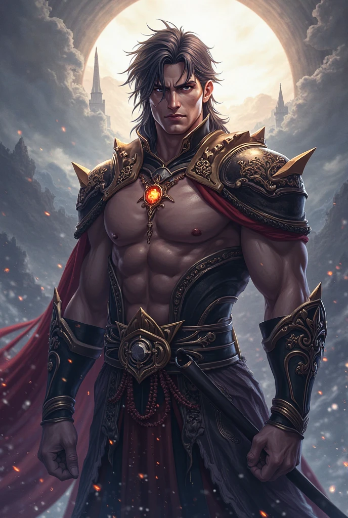 （anthropomorphic turtle），（Rat warriors：1.4），coda，a tall body，Stout limbs，disdain，ran，tosen，The long hairs of the flame fluttered in the wind，combats，Dynamic lines，Dimly lit battlefield，Ruined castle，（stereoscopic perspective：1.4），Works of masters，super-fine，4K分辨率，high qulity，电影灯光，High picture detail，Detailed pubic hair，Epic shooting，Clearly focused hair，Detailed hair depiction，acurate