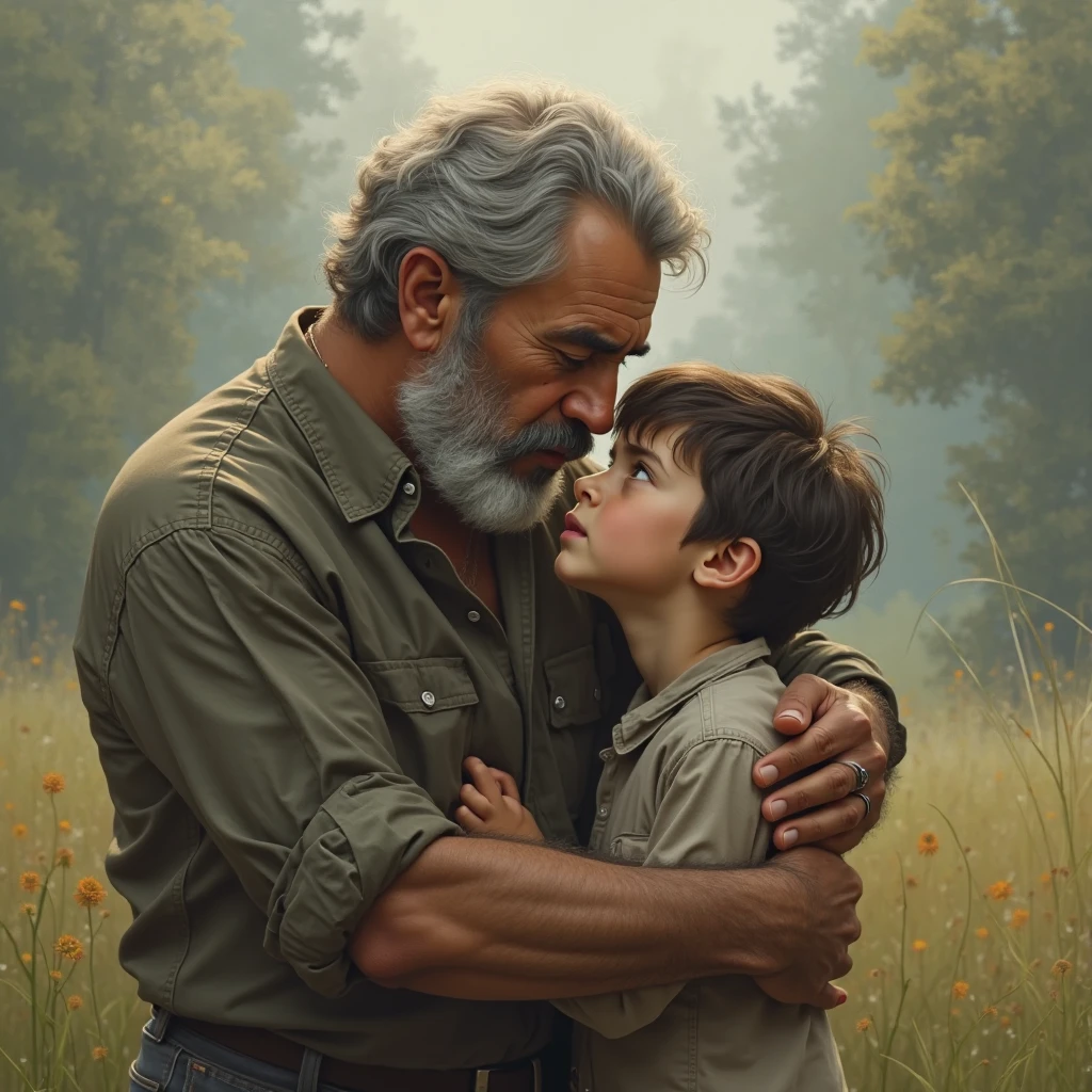 father and son