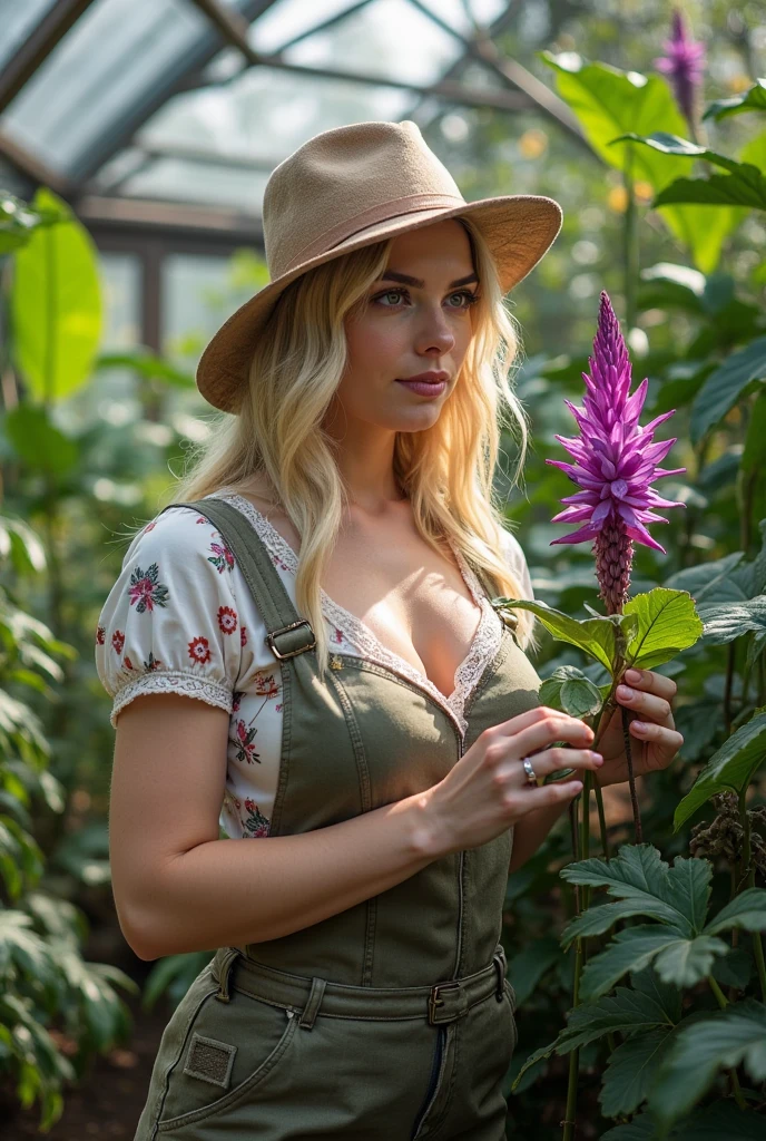 Golden Hour Garden:

Subject: A golden-haired bra 36dd woman (22) dressed in a flowing, sun-drenched yellow gown, kneels in a vibrant garden, cradling a delicate skull close to her chest. Her expression is one of tender sorrow.
Technical: High-resolution camera (e.g., Canon EOS R5), wide-angle lens (e.35mm), focus on the woman and the skull, warm sunlight creates a soft atmosphere and highlights the vibrant garden colors.