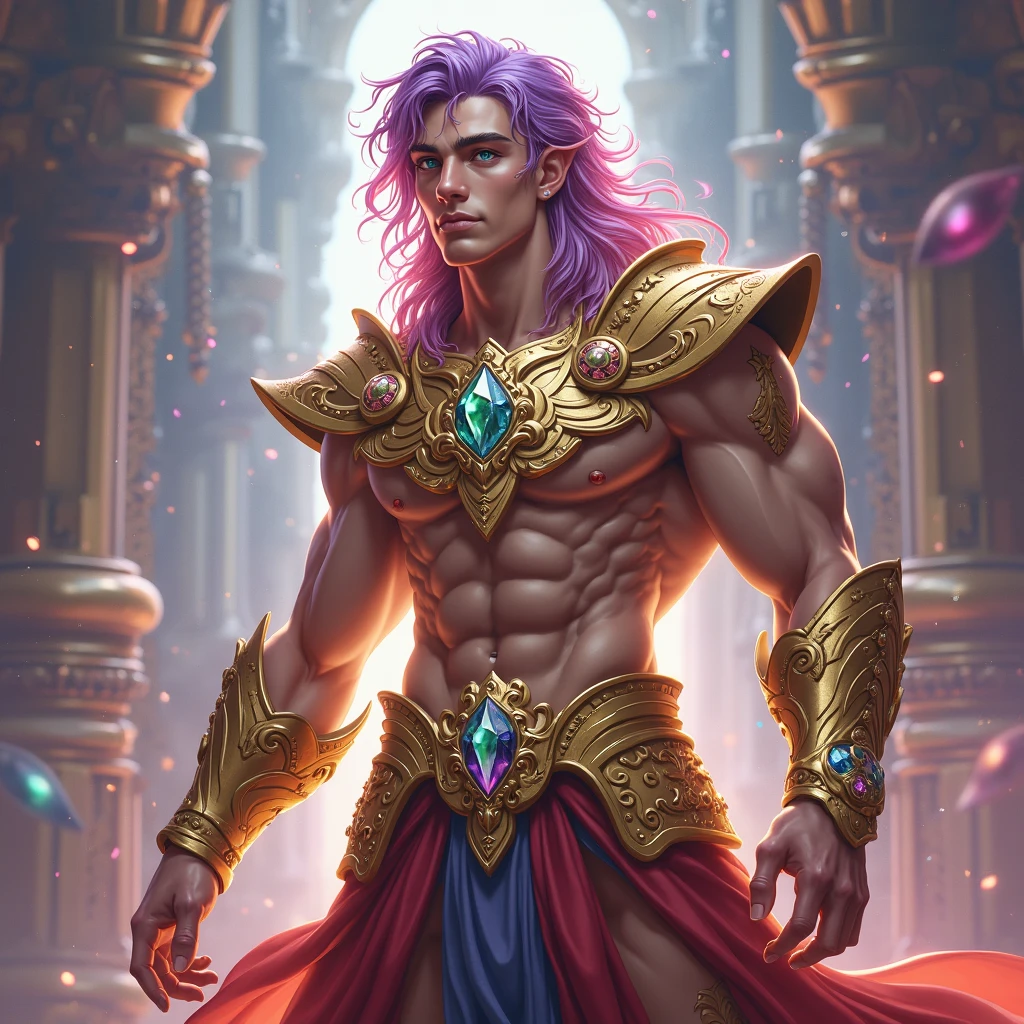(8k,photorrealistic RAW photograph Maximum quality;1.4) (1 African boy) Super handsome king of the underworld (lifelike face) (hair with vibrant colors, long hair in the wind ) slenderbody Muscular and macho big pink eyes Aristocratic metallic outfit with vibrant colors decoration with vibrant colors Fangs peeking out of the mouth Pointed claws a seductive gaze Beautiful expression A hyper-realistic (King of the Underworld) appealing (real looking skin) super high resolution high détail Luxury pants in vibrant colors Aura of vibrant colors emanating from the body effect cover with vibrant colors