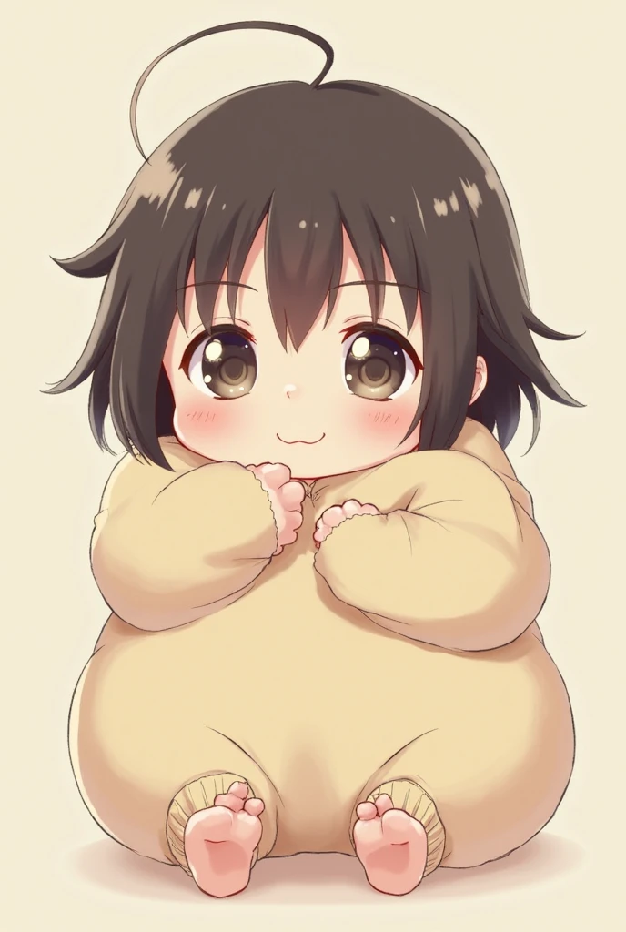 (masterpiece, highest quality),Akagi_thousand_the idolmaster cinderella girls su149,blush, 1girl,masterpiece, expensive quality, very_expensive_solve, big_file size, full color,(completely nude:1.2),pussy,niplles,(vaginal sex:1.2),(toddler:1.6),(chibi:1.3),(flat chest:1.5),