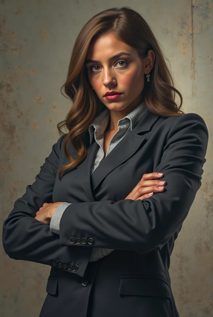 in lawyer clothes, What would this character look like above??