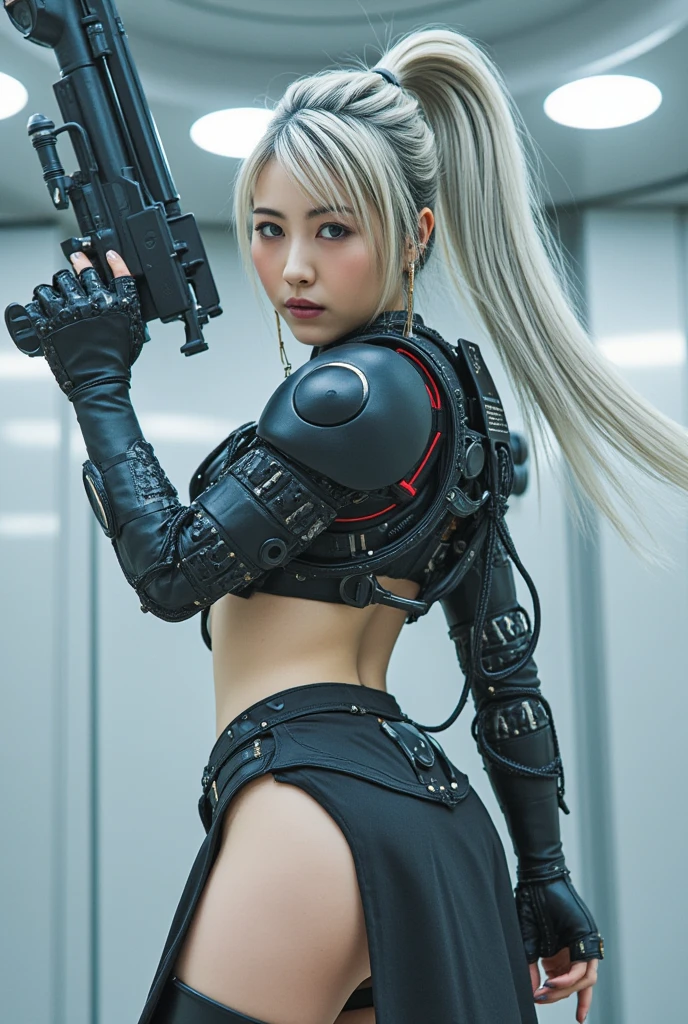 ((melhor qualidade)), ((obra de arte)), (detalhado:1.4), 3D, uma imagem de uma linda mulher cyberpunk,HDR (High-range dynamics),Rastreamento de raio,NVIDIA RTX,Super-resolution,Irreal 5,underground dispersal,PBR Texturing,Post-processing,Anisotropic filtering,Profundidade de campo,maximum clarity and sharpness,Texturas multicamadas,Albedo e mapas especulares,surface shading,Accurate simulation of light-material interaction,perfect proportions,octane rendering,two tone lighting,Grande abertura,ISO baixo,white balance,rule of thirds,8K CRU,