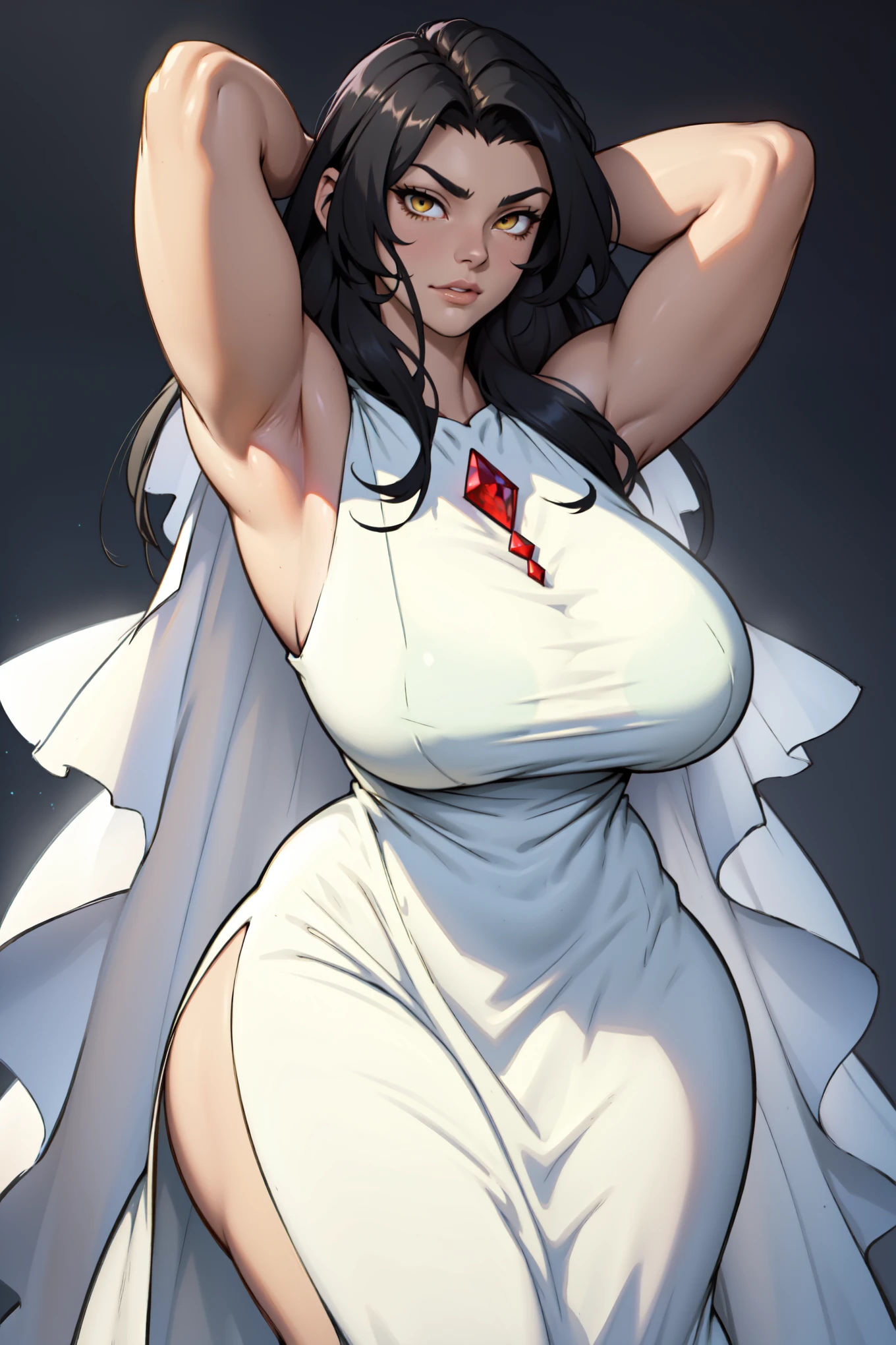 (masterpiece, highest quality, highest quality, Official Art, Beautiful and aesthetic:1.2, Cinematic lighting、Key light at 45 degrees from the front, Fill Light、Soft backlight), 


Beautiful Face、Perfect round ass、The body is slim、Fit and body、Pale skin、Shiny, bright eyes、Long eyelashes、Glossy face、Pervert woman、Beautiful mature woman, 
(Oily skin、Glowing Skin、Realistic skin texture、Beautiful skin in every detail、Shiny skin),

A 23-year-old 、(Cute:1.5)、
 ((Open your mouth))、masterpiece,highest quality,High resolution,Very detailed,skinny,,((Captivating smile ))、(skinny Black hair)Choker,Earrings,Big cleavage、(Light-colored off-the-shoulder tight sweater dress:1.5)、,Race,(( Perfect Fingers )) ,  indoor,(Open the front door 1.2),((sexy Gestures:1.5, A flirtatious, sexy face、A sweet, ecstatic face:1.5, Open your mouth and look at me))、Heavy breathing ,

Accurate 5-finger、Accurate human body、The perfect human body、The most beautiful face, true to the human body、Correct five-finger、The perfect human body、Someone knowledgeable、Highly detailed face and skin texture、Natural neck length、(beautiful Hands)、beautiful, Long, slender legs、Straighten two legs、Straighten two arms、(AHEGAO face:1.8, steam:1.2, sweat, Vulgarity:1.3)