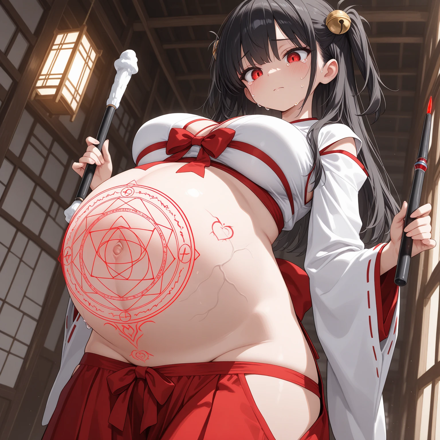 ((Highest quality)), ((masterpiece)), (detailed), Open your legs and show off your、Opening pussy with fingers、One girl, sexy, (12-year-old girl), Japanese, naked、Small breasts、Budding breasts、(Lori)、Growing pubic hair、whole body、eveningの教室、evening、Are standing、Spread your legs、Sailor uniform half-removed、Child's chest、Child's pussy、Selfie、