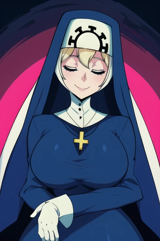 ((highest quality)), ((masterpiece)), (be familiar with),nsfw,girl trembling with sexual climax,cum in pussy,sweat,nun,erect nipples.