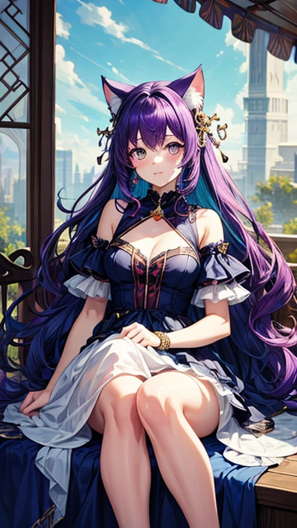 ((anime moe artstyle)),noble atmosphere,(Masterpiece), (Best Quality), (Super Detail),Illustration,(Very Delicate and Beautiful),Dynamic Angle,Looking at viewer,(((Solo))),((Full body)),(((1 gorgeous princess in ball gown with a voluminous skirt))),jewel-like eyes,(Very Long Hair),gorgeous embroidery and lace,See-through,ornate ruffles,(gigantic breasts,Huge breasts,Bulging breasts,Long breasts),(gorgeous ball gown with a voluminous skirt),