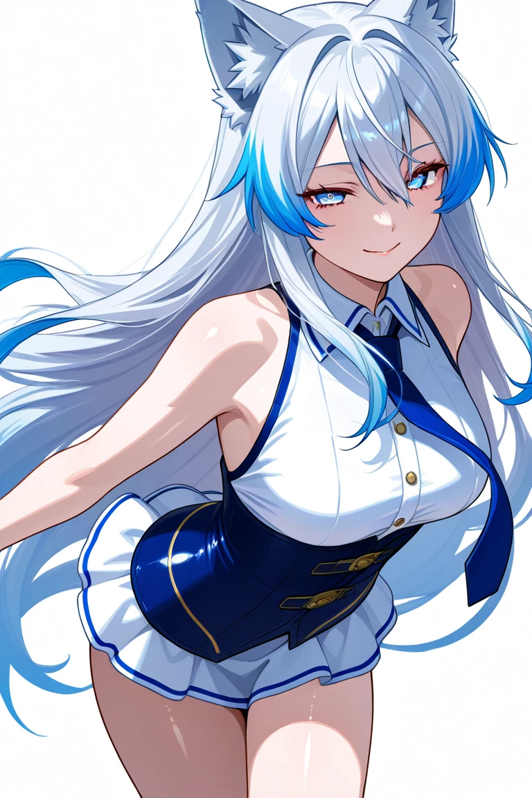 (masutepiece:1.3), (Best Quality:1.3), High resolution,
Couboy Shot,
Leaning forward, body facing forward,
(One Cute Girl:1.3), Solo,
White skin, tiny chest, eight-headed person,
long light blue hair、(Twin-tailed), (Blunt bangs:1.2), Beautiful hair, Blue eyes, Beautiful detailed eyes,
Open mouth, heart mark, Cheerful smile,
Short dress, Blue Check Skirt, Miniskirt, earrings,
Flower Garden, (White background:1.2),
Shadow Lighting,