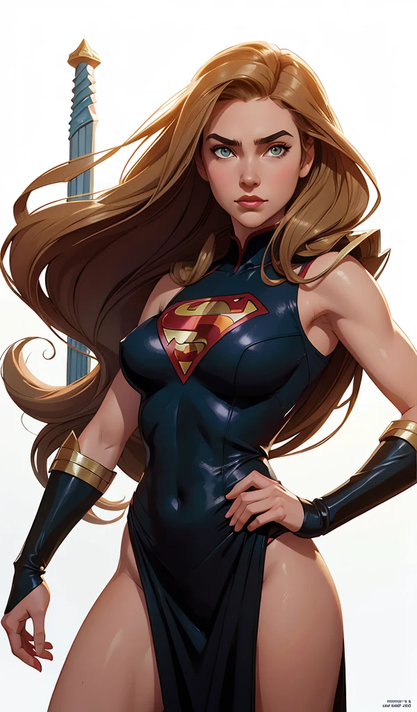 supergirl, krypton, (Super realistic), (Illustration), (High resolution), (8K), (Extremely detailed), (Best illustration), (Beautiful and detailed eyes), (Best quality), (Super detailed), (Masterpiece), ( wallpaper), (detailed face), solo, 1 girl, looking at the viewer, detail, detailed face, in the dark, deep shadows, discreet, pureerosfaceace_v1, smiling, half body, transparent panties, ((cameltoe)), ((protrusions)), long legs, thin waist, buttocks, makeup  ultrathin, ultra-thin tissues, legs apart, focus on the groin
