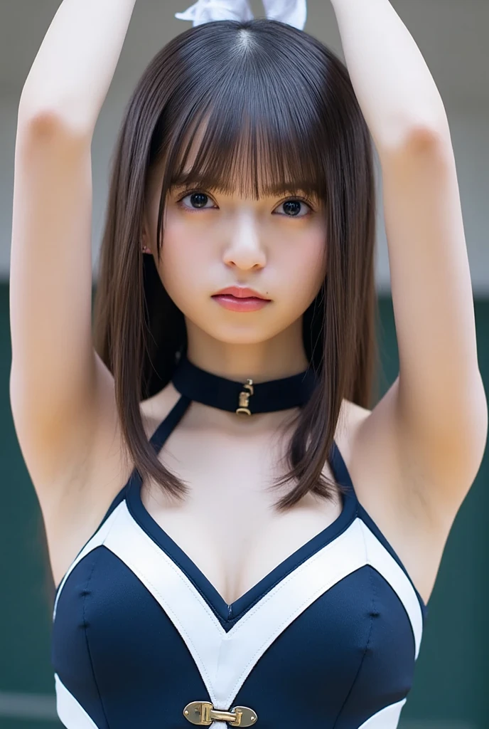 Tube top,midriff peek,frill panties,,open mouth,tongue out,cum on tongue,standing,looking ahead,from above,flont view,cowboy shot,(1girl,Beautiful 14 year old girl),((Slender,Small breasts,Small face,)),looking at viewer,Black Hair,bangs,one side up,Beautiful and detailed,Mischievous smile,Dimly lit room,Simple Background,Black background,Low lighting
