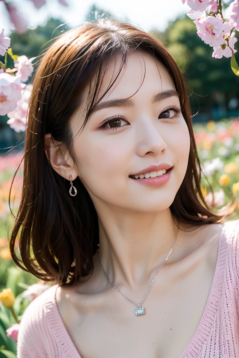Beautifully detailed face, Pale skin, リアルなGlowing Skin, Detailed cloth texture, Detailed hair texture, Perfect body, Beautiful Face, Accurate, Anatomically correct, Highly detailed face そして skin texture, Natural neck length, (Beautiful Hそしてs), (Fair skin:1.2),Heavy chest, charm, Written boundary depth, (Perfect Anatomy:1.2), Accurate手足, Cleavageを強調する, (Highest quality:1.4), 32k resolution, High resolution 32k UHD, (masterpiece:1.2), (Improvement of quality:1.4), finely,Very detailed, Symmetrical eyes, (Wide Hips), (Huge breasts:1.2), (全身photograph:1.2), uetoaya, Long Hair, Hair between the eyes, necklace,Black kimono, Cleavage,Redhead,Pink Ascot, Huge breasts, View your viewers, Portraiture,Upper Body, forest,One girl, alone,smile, photograph, Wet Skin, Shiny skin, Glowing Skin,