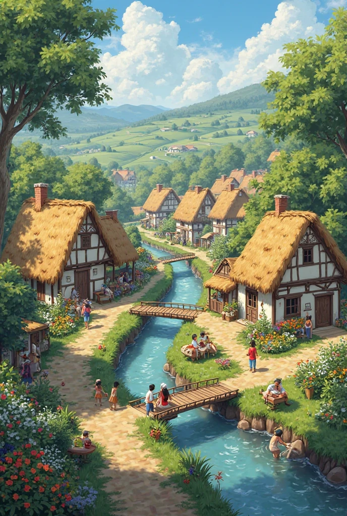 একটি গ্রামের ছবি