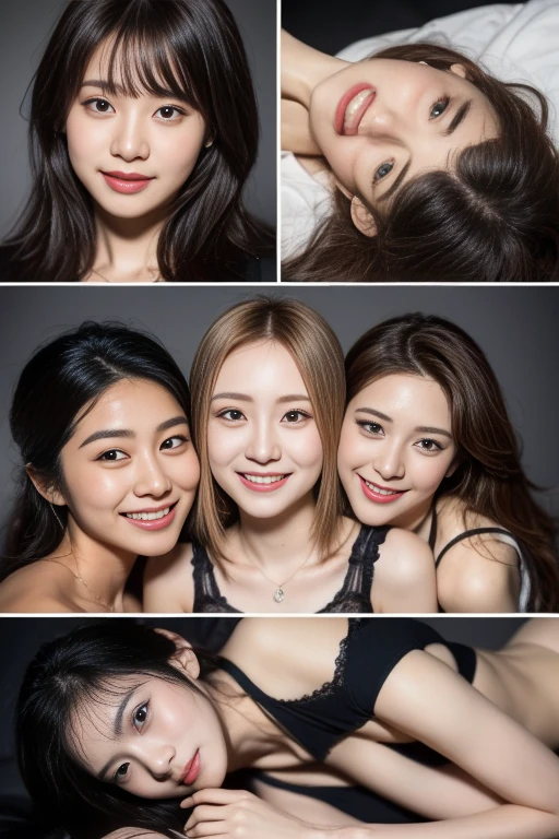 (((Mother and three daughters)))、fullnude、maternal、The chest is abnormally large:1.5、top-quality、32K image quality、tmasterpiece、(((Masturbation)))、Sensual look、Sweaty and radiant skin