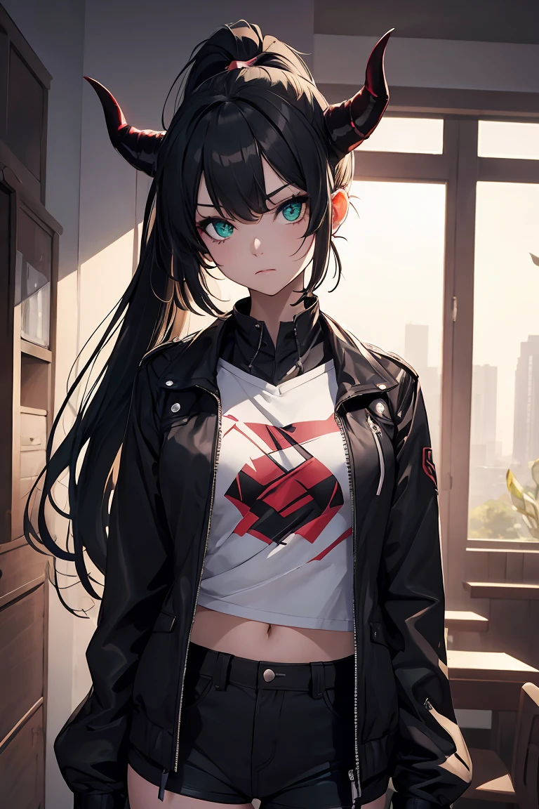 (detailed CG, high quality, ultra-detailed 8k), edgy goth honey bear killer, blood splashes, knife, dark mood, eerie vibes, in a dark black alley with a wire fence, spike accessories, stud belts