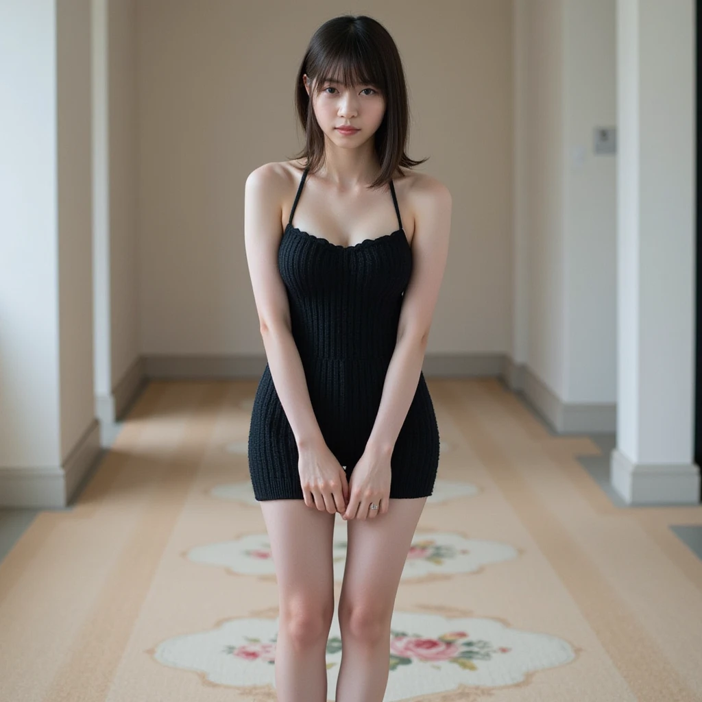 (8k, Best Quality, Masterpiece: 1.2),　young girl、masterpiece、onsen、(nude:1.8)、pubic hair、photo realistic、realistic、full body