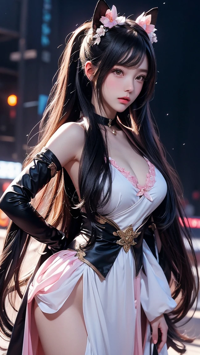 <lora:indomitable_v1.0:0.8>,indomitable\(azur lane\), \(origen\),white_dress,outdoors,looking at viewer,smile,, masterpiece, best quality, extremely detailed face, sharp details, high contrast,