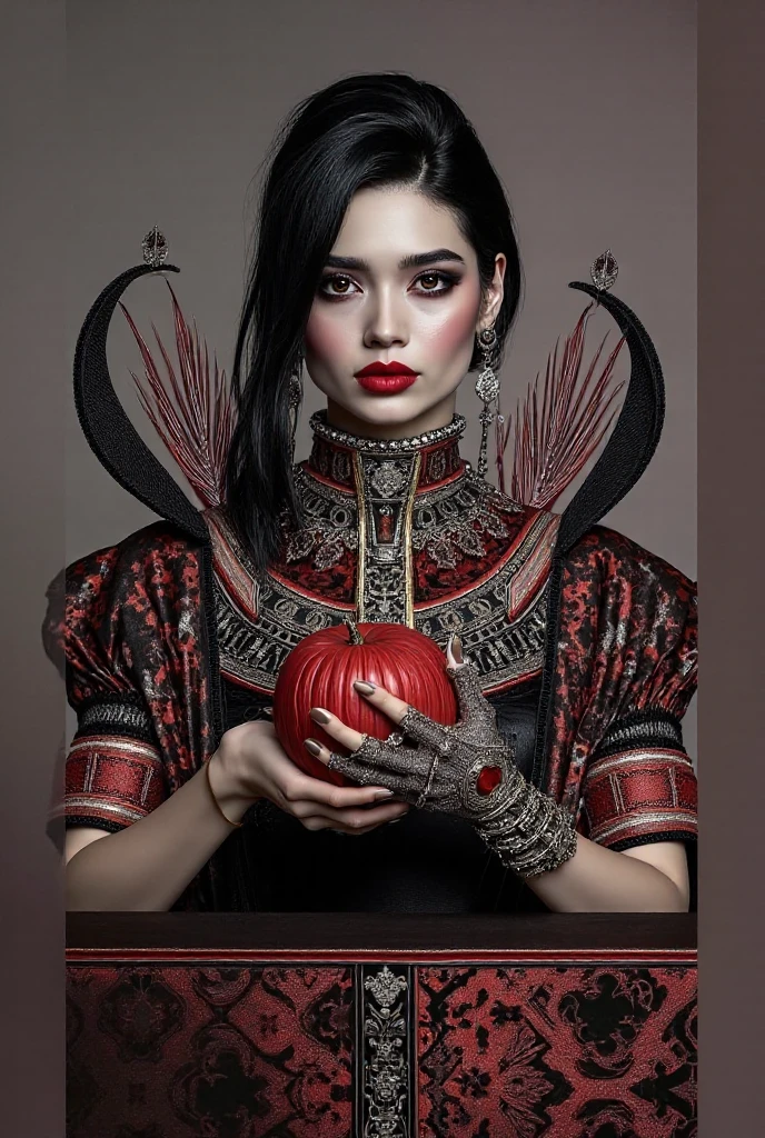 (Dua Lipa) is a beautiful charming vampire queen sitting on a throne, carved out of dark smoke, pale skin,dark fantasy background, black, circular colored smoke, waves of shadows at night, abstract skull ornaments, messy hair, soft colors, flat 4d street art in the style of adrian ghenie, esao andrews, jenny saville , edward hopper, surrealism, james jean dark, takato yamamoto, inkpunk minimalism, , detailed eyes with circular iris, seamless geometric pattern harmony, luminogram, iron gall ink, art by Russ Mills, Sakimichan,, by GIlSam -paio octane rendering depicting innovation and truth, 8k, by Lee Jeffries, depth - Gs studio