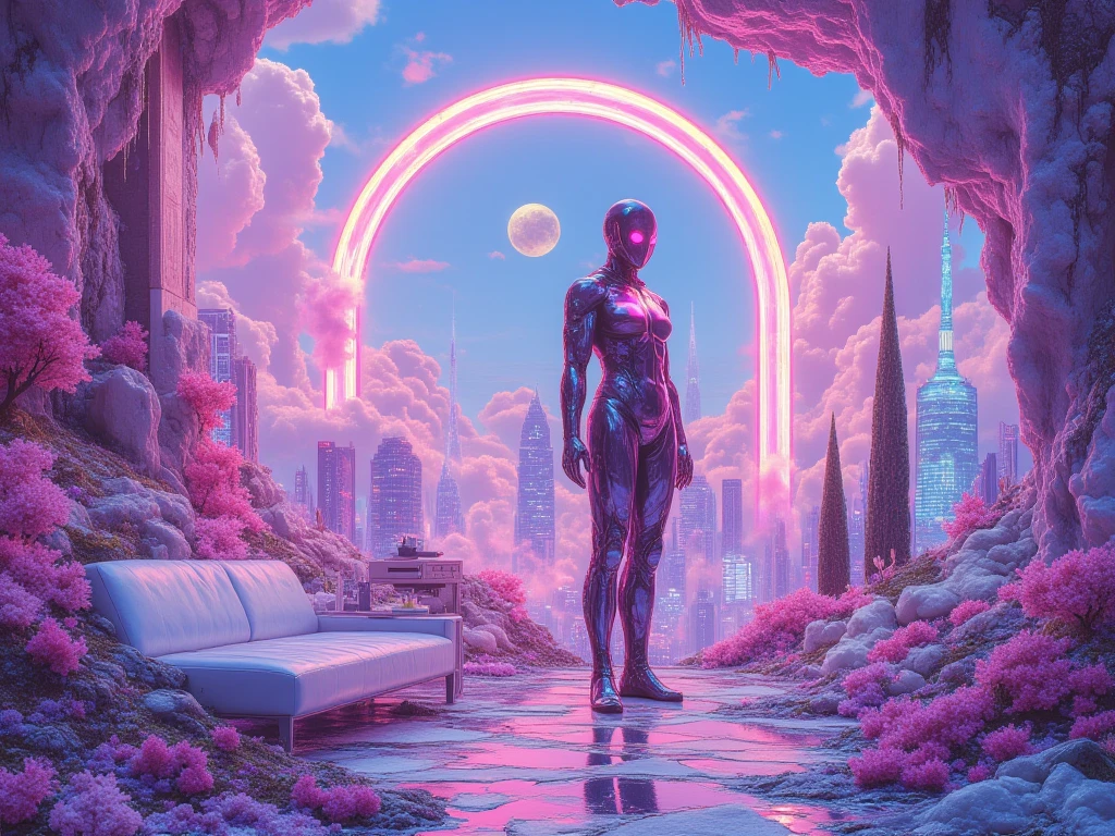 ArsMJStyle, vaporwave, Nostalgia for artifacts and technologies of the past, Critique and satire on consumer capitalism and popular culture, Oriental mood, sampling, 