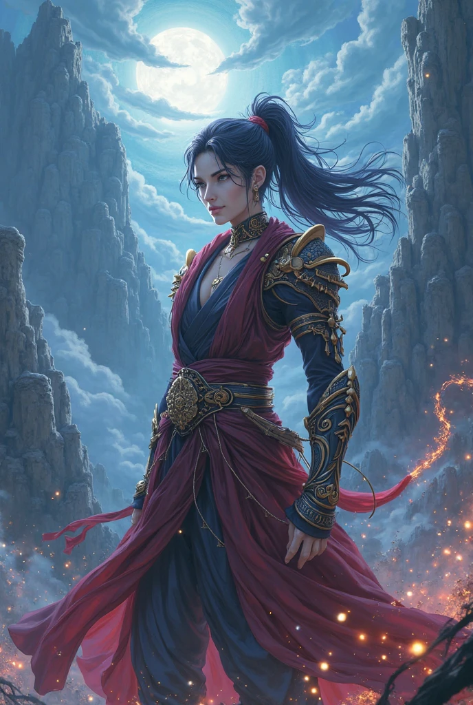 anime, highly detailed, intricate, cinematic lighting, dramatic atmosphere, fantasy landscape, digital painting, vibrant colors, 8K, realistic, photorealistic, masterpiece, professional, hyper detailed, cinematic, moody, epic, dramatic