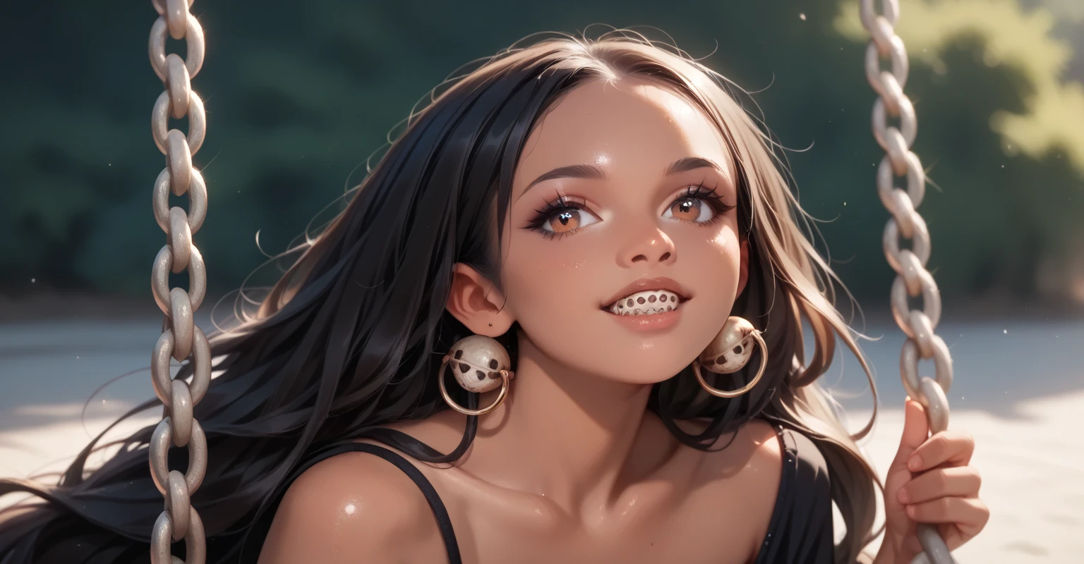 score_9, score_8_up, score_7_up, score_6_up, 1girl, solo, jewelry, rating: safe, brown_eyes, black_hair, lips, makeup, armlet, breasts, egyptian, egyptian_clothes, dark_skin, nose, earrings, gold, lipstick, cleavage, realistic, looking_at_viewer, medium_breasts, open_mouth, oral_invitation, piercing, gyaru, blunt_bangs, bangs, bob_cut, vampire, long_fangs, (from_above:1.3), downblouse, dark, silk, see-through, (blood_from_mouth:1.2), black_robe, blood, sharp_teeth, moonlight, temple, (blood_on_face:1.2)
