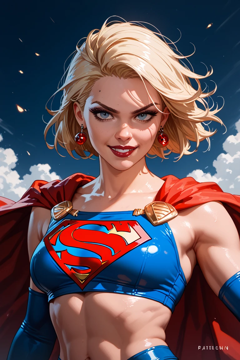 Superman saves from evil justice