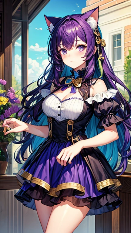((Finest quality)),(超A high resolution),(ultra-detailliert),(Meticulous portrayal),((Best Anime)),The best art.,sharpnes,Clair,natural soft light:1.3, (dame),(Blue dress,Intricate design edging), Red carpet