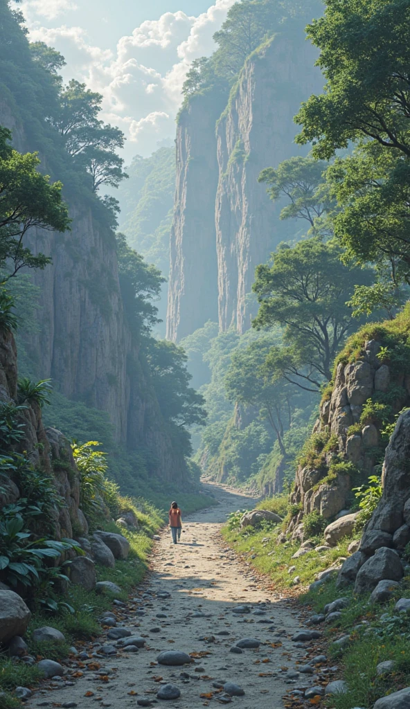 地上に降るはずの雨が、逆さまの空へと吸い上げられていく世界。梅雨の曇天は空と地面の境界を失い、上も下も同じ淡いグレイッシュブルーに包まれている。全ての雨粒は透明なガラス球のようで、空間を漂いながら七色の光を内包している。植物はすべて逆さに伸び、空へ向かって咲いており、その花びらからは光がしとしとと流れ落ちている。音が完全に消えた空間に、視覚だけが存在し、見る者の意識を吸い込むような没入感を生み出している。世界が反転し、時間と重力が溶けた幻想の雨空。