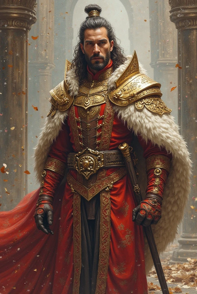 make wriothesley from genshin with his dick out 