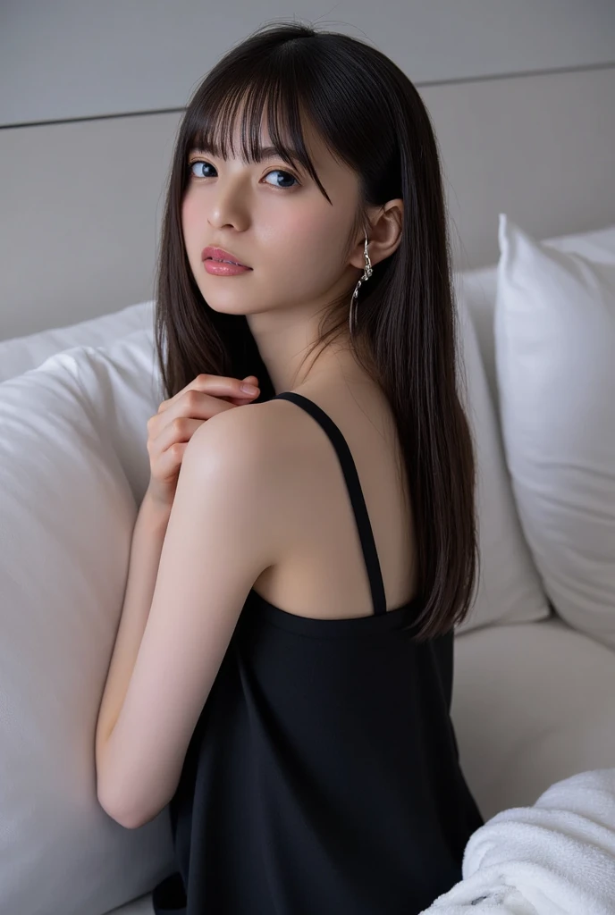 ((Upper Body:1.3)).Blown by the long wind [Blue-black:.3] hair,Looking at the audience, (Tabletop:1.3), (8K, Realistic, RAW Photos, Highest quality: 1.4), Japanese, (1 Girl), Beautiful Face, (Realistic face),{Wavy medium hair|Front hair long bob|short hair with long bangs}{Black hair|Brown hair|Blonde hair}, Beautiful hairstyle, Realistic eyes, Beautiful and beautiful eyes, (Realistic skin), Beautiful Skin, charm, Ultra-high resolution, Surreal, Very detailed, Golden Ratio,Female student peeing in the toilet、shame(Blushing:1.3),Upper Bodyは裸、Nipples sticking out、Erect nipples